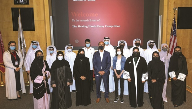 Four ambitious high school students have won two-week scholarship experiences at the annual Healing Hands essay competition of Weill Cornell Medicine-Qatar (WCM-Q).