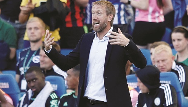 Graham Potter has earned widespread admiration for his work at Brighton. (Reuters).