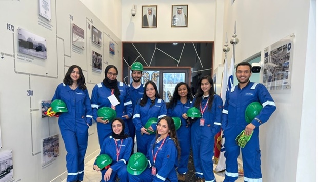 The Tamuq interns said being mentored by experts from the industry was an enlightening experience.