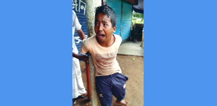 Thirteen-year-old Samiul Alam Rajon received 64 injuries.