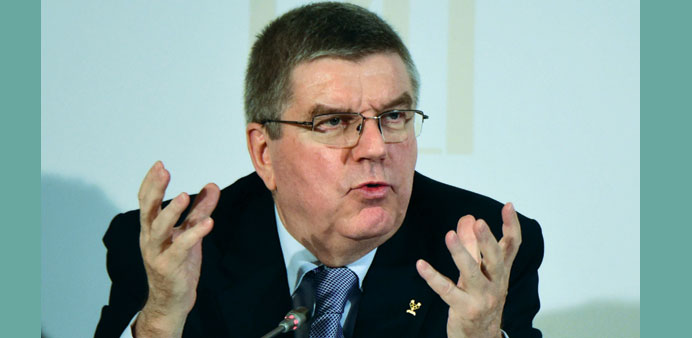 IOC president Thomas Bach. (AFP)