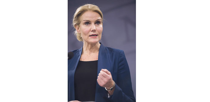 Thorning-Schmidt: When you mercilessly fire deadly bullets at innocent people taking part in a debate, when you attack the Jewish community, you attac