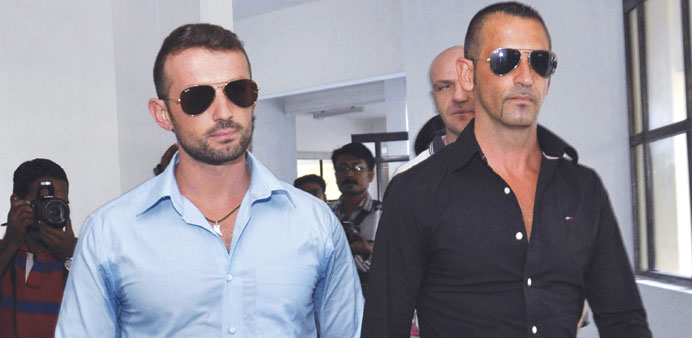 Two Italian marines facing murder charge in India.