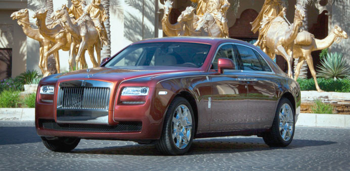 The handcrafted Rolls-Royce 1001 Nights Ghost.