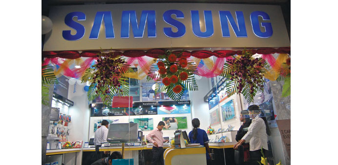 A Samsung outlet is seen in New Delhi. Over 400 Korean companies are doing business in India with more than $3bn in investments.