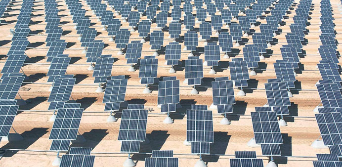 Solar panels: sharp falls in the average selling prices