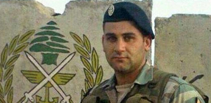 Lebanese soldier Ali al-Sayyed