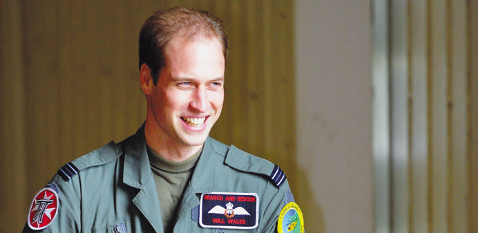 William: keen to serve in war zone.