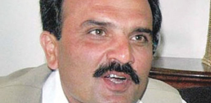 Ameer Haider Khan Hoti, chief minister of Khyber Pakhtunkhwa province.