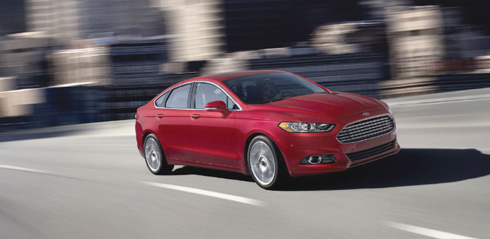The line-up of models includes the Ford Fusion.