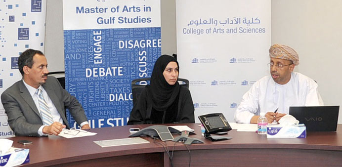 QU officials announce the new PhD programme.
