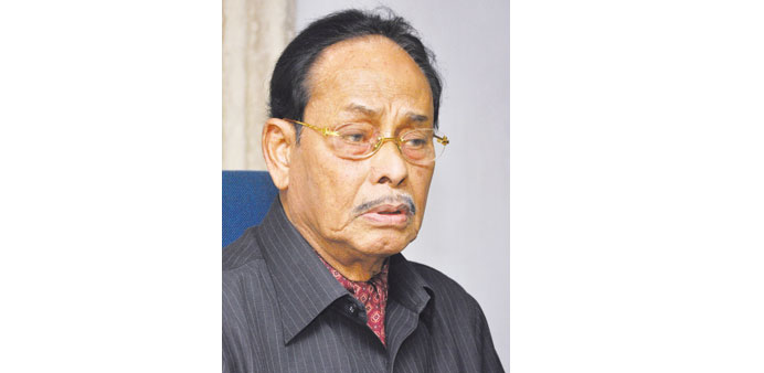 H M Ershad ... facing open defiance.