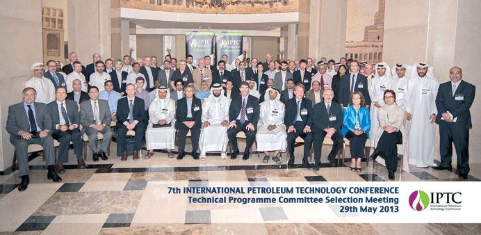 Participants at the technical programme selection committee meeting.