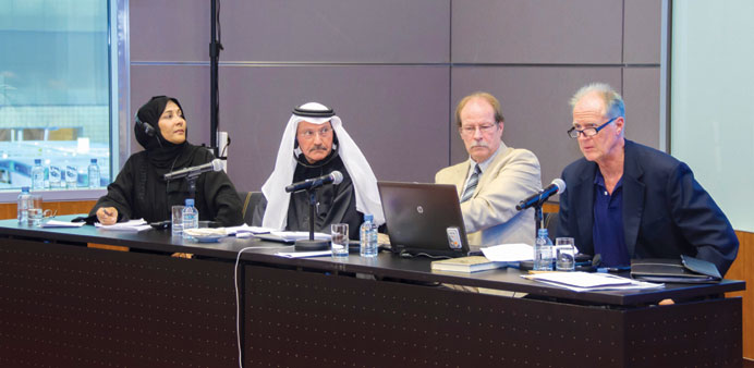 Speakers at the symposium.