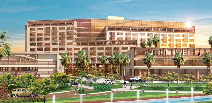 The new Westin Doha Resort and Spa in Bin Mahmoud