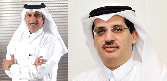 Sheikh Abdulla and Dr Marafih: Strong growth in customer numbers.