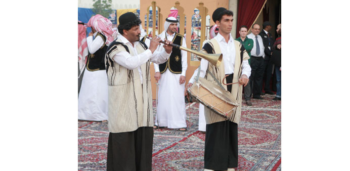 A cultural ceremony was held to mark the opening of the festival.