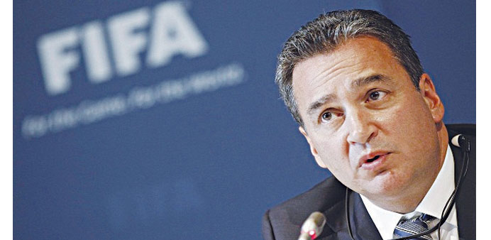  Garcia: FIFAu2019s chief sleuth.