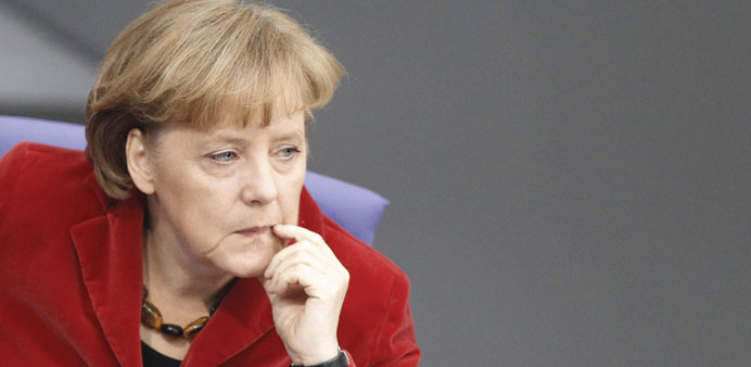 Merkel: remains popular at home and abroad.
