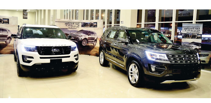 The new 2016 Ford Explorer has arrived in Qatar.