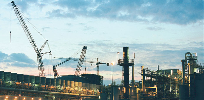    A general view of an LNG terminal at Idku, Egypt (file). Egypt is moving rapidly to become a net importer of natural gas after years of being a lar