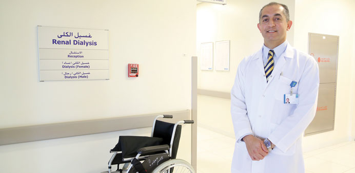 Dr El-Madhoun: our unit has seen great progress in service.