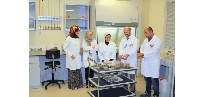 The team of researchers from the Ministry of Environmentu2019s Agriculture and Research Department.