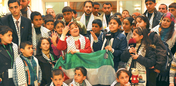 Some of the children. PICTURE: Noushad Thekkayil.
