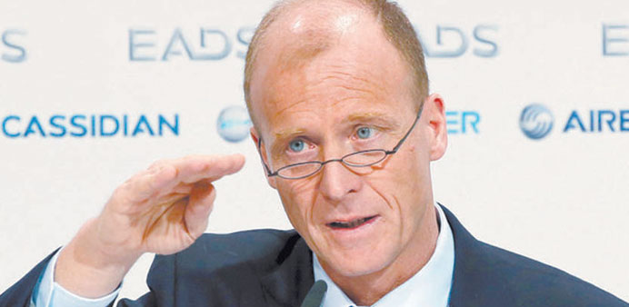 Eads has launched a strategy review and among options being considered is greater overlap between defence and space activities.