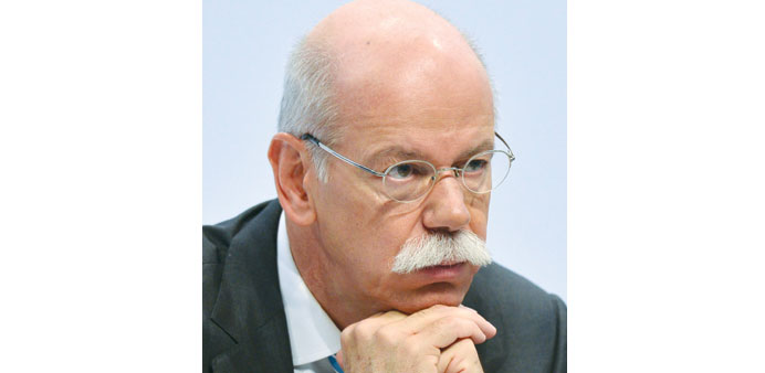 Zetsche: Crucial launch.