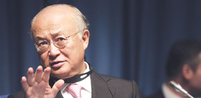 Amano: the consequences could be devastating.