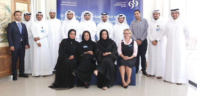 New university graduates attending Commercial Banku2019s Graduate Development Programme (GDP) with senior bank executives.