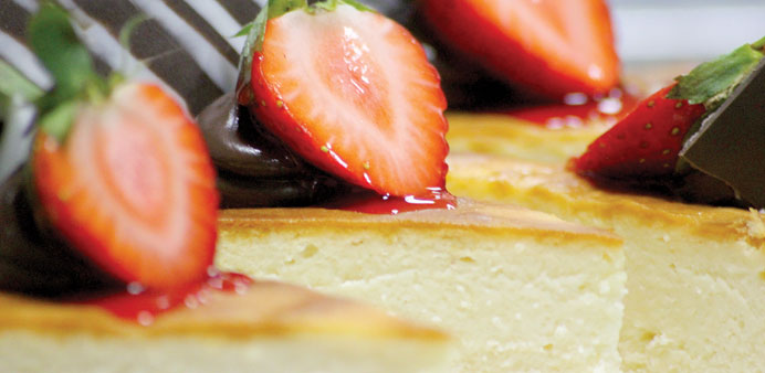  Strawberry cheese cake