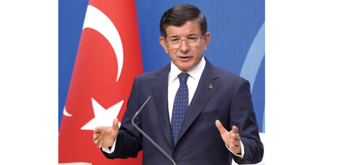 Davutoglu: set to meet the CHP leader today for their expected final round of coalition talks.