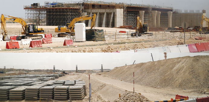 When completed, projects such as the Wakrah bypass will ensure a free flow of traffic to the countryu2019s southern areas. PICTURES: Jayaram