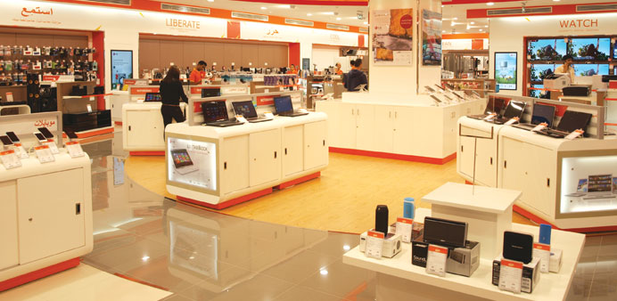 A view of the new Spark outlet at Dar Al Salam Mall.