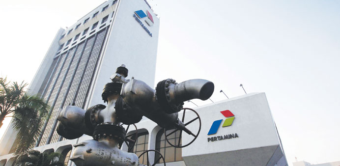 Indonesiau2019s state oil company Pertaminau2019s headquarters in Jakarta, Indonesia, (file). Pertamina said a decision is imminent on a Kuwaiti request to in