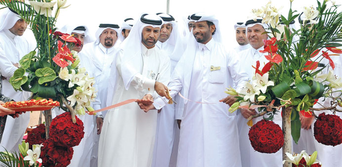  Dr Khalid bin Ibrahim al-Sulaiti opening the festival. PICTURES: Najeer Feroke