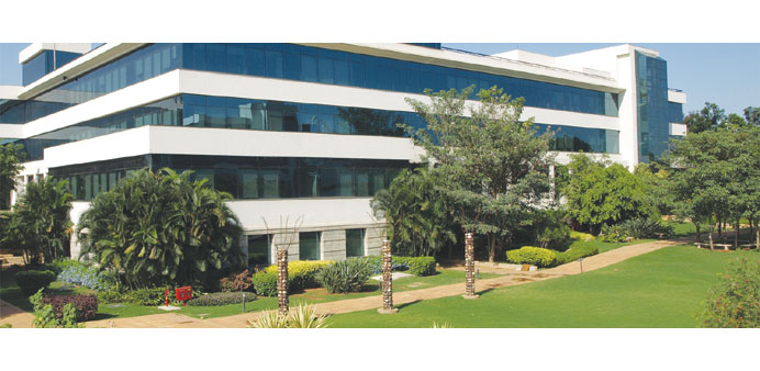 An office of the General Electric is seen in Bangalore. The US firmu2019s financial arm announced that it has invested an unspecified amount in three wind