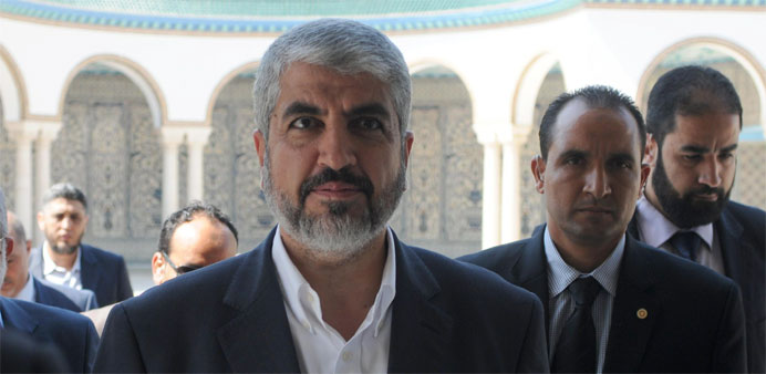 Hamas leader Khaled Meshaal 
