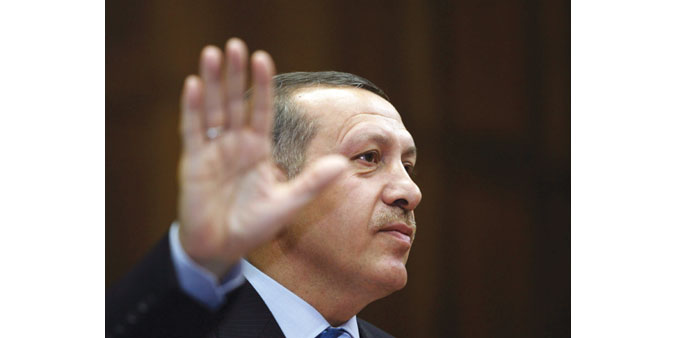 Erdogan: Whatever decision the European Union Parliament makes today would go in one ear and out from the other because it is not possible for Turkey 