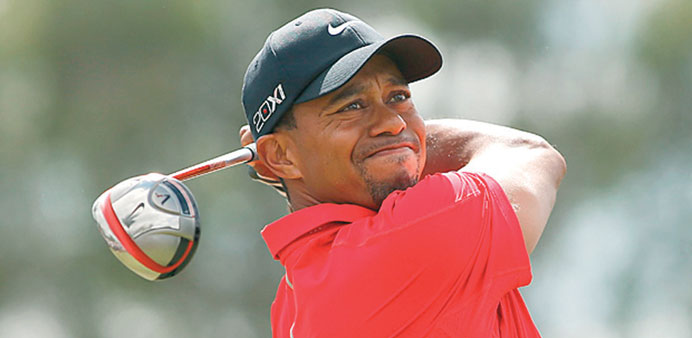 BACK IN TOP FORM: Tiger Woods