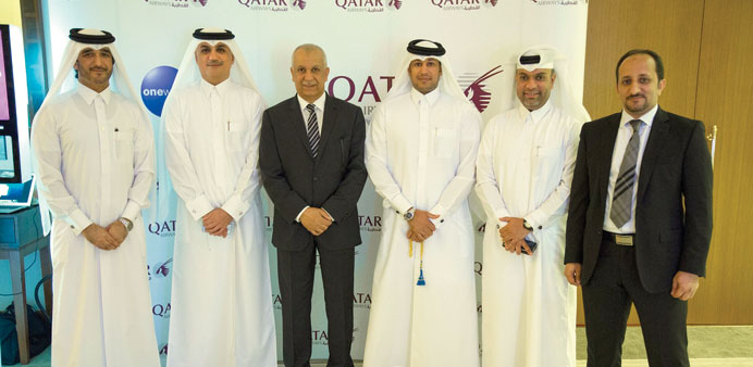 Officials and dignitaries at the event.