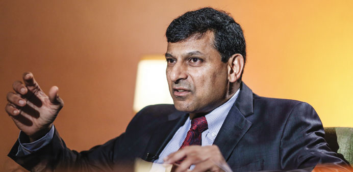 Rajan: At the helm of affairs.