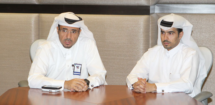 Dr Jamal Rashid al-Khanji and Dr Mohamed al-Kuwari.