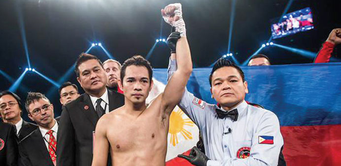 Philippinesu2019 Nonito Donaire improved his record to 35 wins and three defeats .