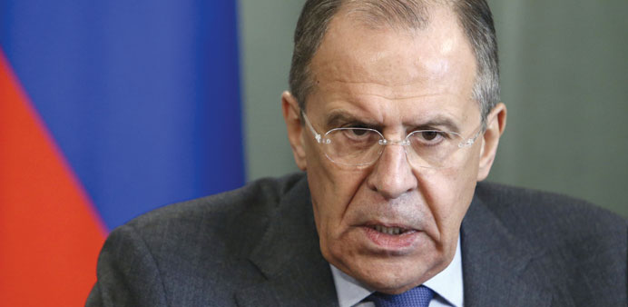 Lavrov: the crisis was not created by us.