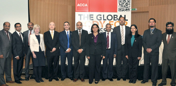 Participants at the Association of Chartered Certified Accountants continuing professional development programme.
