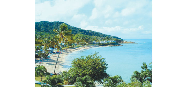A beach is seen in Antigua and Barbuda. Chinese investors are planning to invest more than $1bn to develop Antigua and Barbudau2019s first mega-resort.