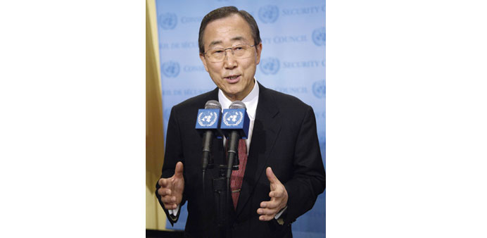 Ban: We have to first of all do our best to save lives.